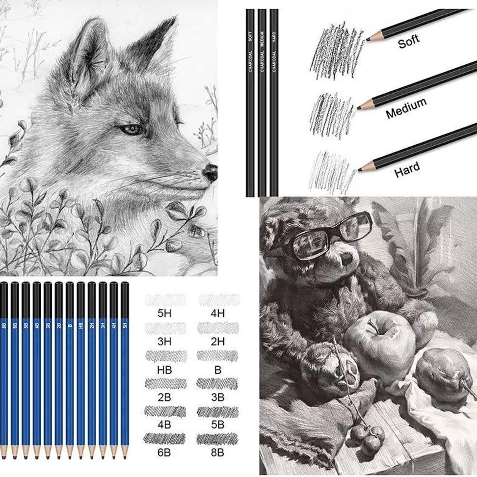 

Berkualitas 33Pcs 41Pcs Set Sketch Pensil Pisau Penghapus Dan Pensil Gambar Untuk Keperluan Sekolah Pencil Drawing Set Diskon