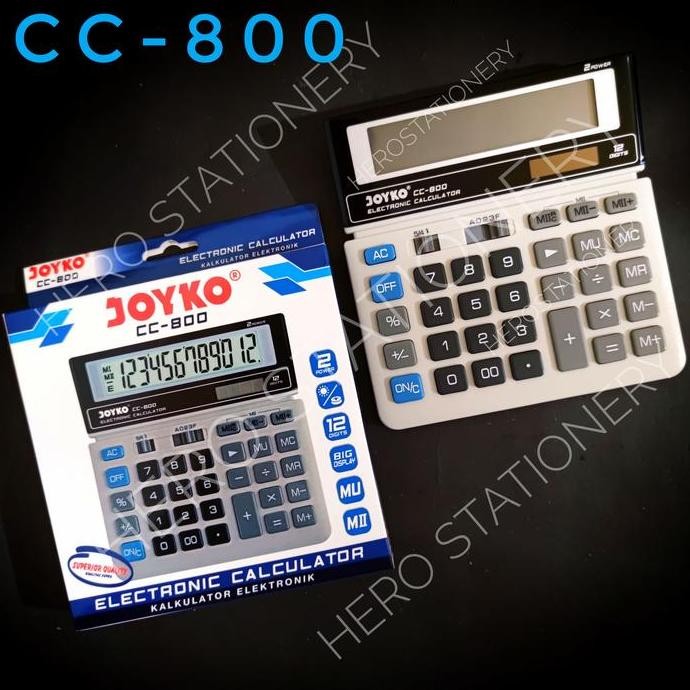 

Kalkulator Elektronik Joyko Cc-800