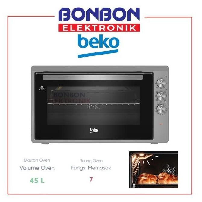 Beko Oven Listrik 45 L Bmf50Cs / Pemanggang 7 Functions Oven