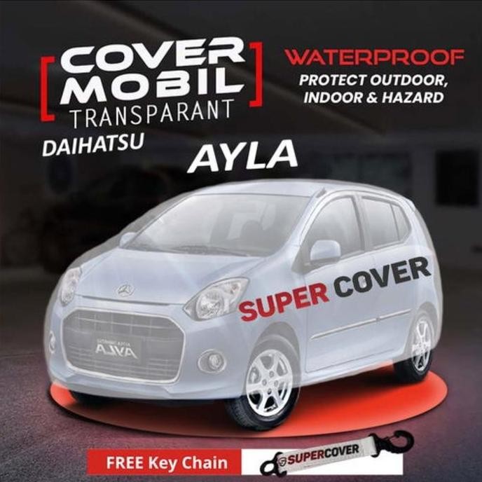 Cover Mobil Ayla Transparan Supercover Waterproof Restock