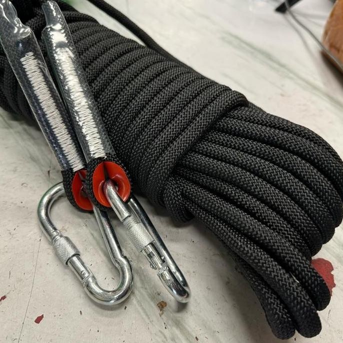 Tali Tambang 10mm Tali Panjat Tebing Polyester 20 Meter LY