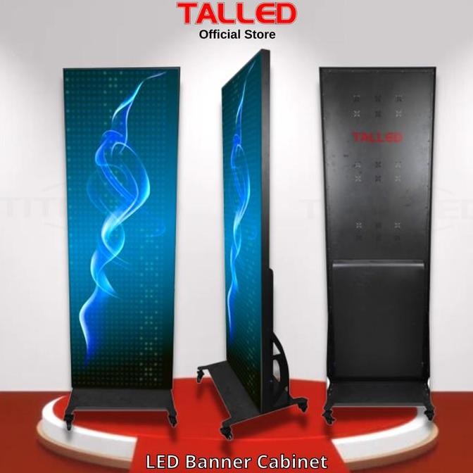 

CABINET LED DIGITAL BANNER UK 64CM X 192CM TALLED INDOOR P2.5 P3 P4 P5