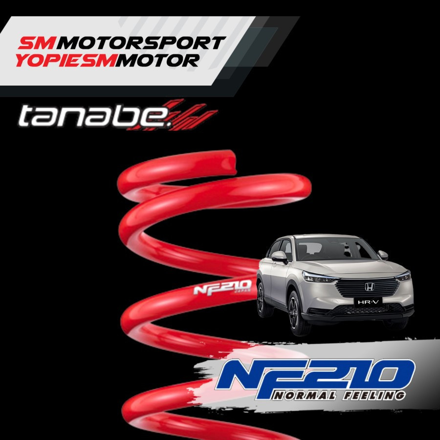 Per TANABE SUSTEC NF210 Normal Feeling Honda HRV RV 2021 - 2023