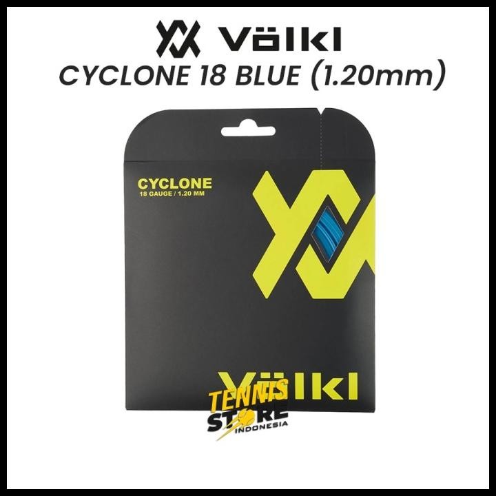 Senar Raket Tenis Volkl Cyclone 17 / 18 Blue Repack Original Best Seller