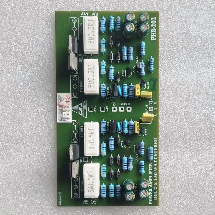 Kit Driver Power Amplifier Ocl 2 X 150W Ckj Phb 202 New Stok