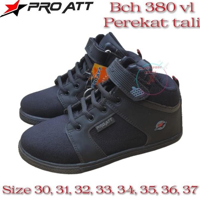 Tersedia SEPATU SEKOLAH ORIGINAL PRO ATT BCH 380 V3 PEREKAT Casual Shoes Pria Sneakers Hitam Snekers