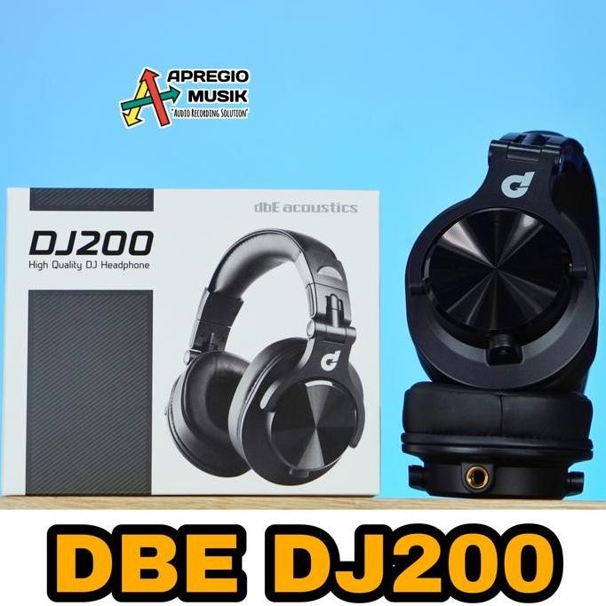 Dbe Dj200 High Quality Dj Headphone New Stok