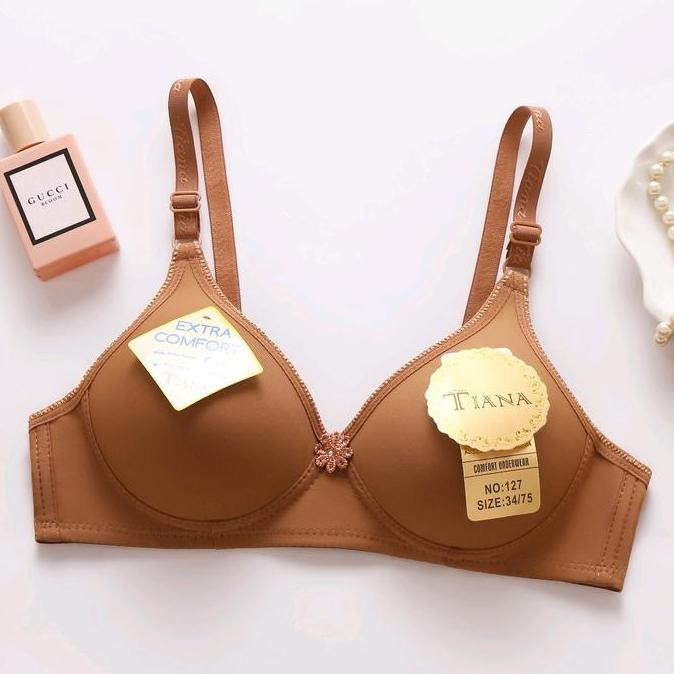 BH TIANA /BH TELY POLOS TAMPA KAWAT CUP KECIL 127