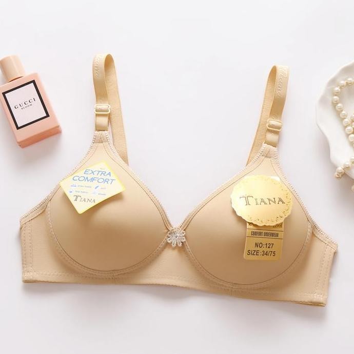 BH TIANA 127 POLOS TANPA KAWAT CUP KECIL