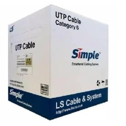 Ls Utp Cat 6 305Mtr Grey / Abu Abu / Ls Cable Utp Cat6 / Ls Kabel Cat6 New Stok