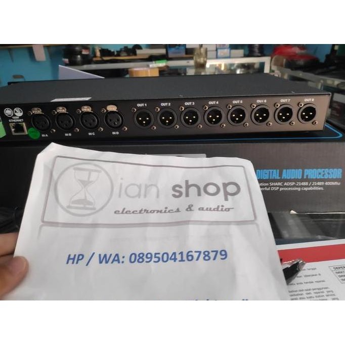 Dlms Driverack Management Rdw Rd4.8 Dw4800 Pro 4In 8Out Original New Stok