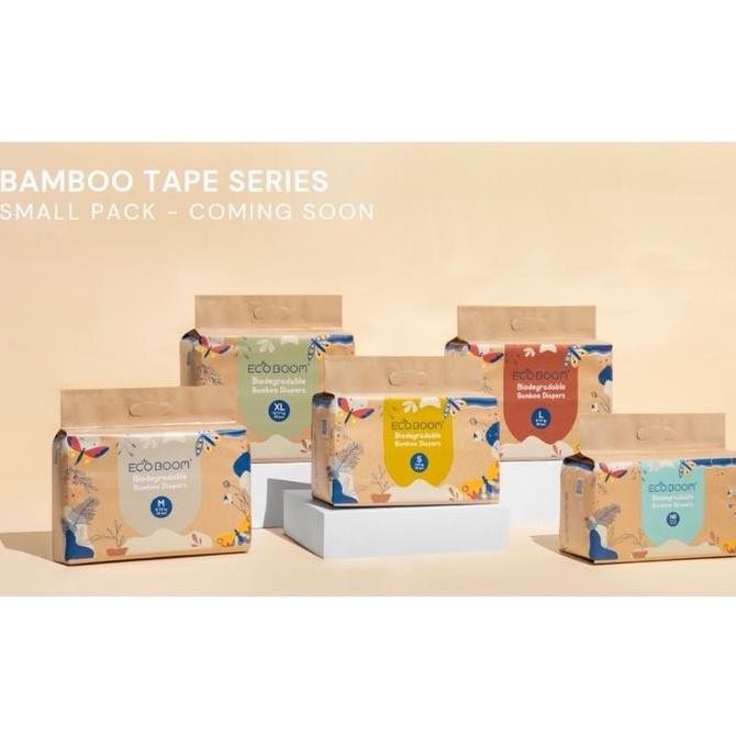 Promo Eco Boom Bamboo Diapes Tape Nb34 S36 M32 L30 Xl28 - Popok Bayi & Anak Ramah Lingkungan