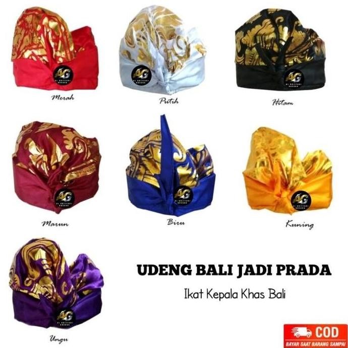 UDENG BALI JADI / IKAT KEPALA KHAS BALI / AKSESORIS KEPALA