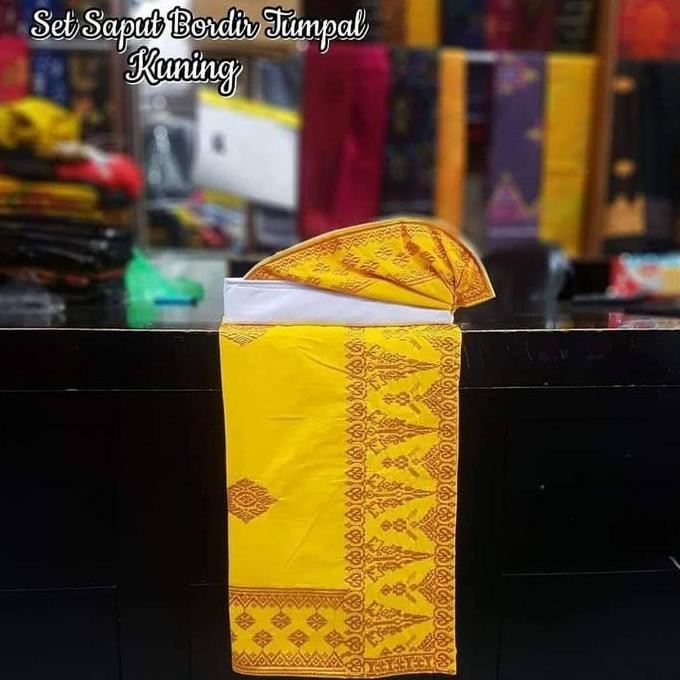 PAKAIAN ADAT BALI SET SAPUT UDENG OLEH OLEH KHAS BALI
