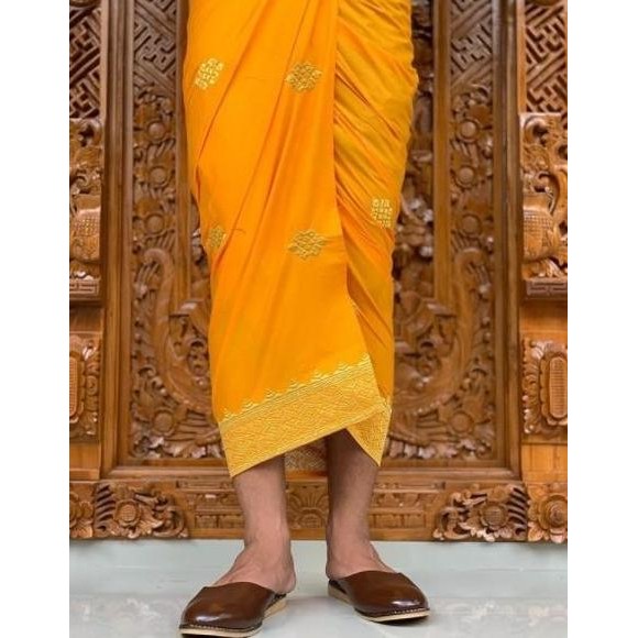 SAPUT KATUN KUNING TEPI BORDIR