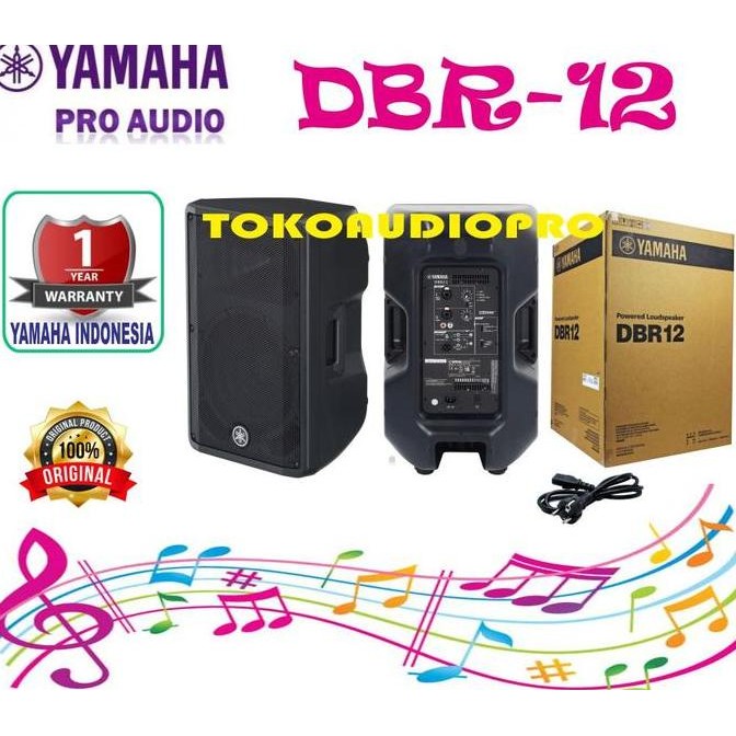 Yamaha Dbr12  12-Inch Speaker Aktif Yamaha Dbr-12 New Stok