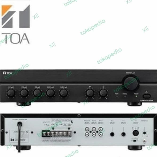 Toa Za~ 2120 Power Amplifier  Toa Original 120 Watt New Stok
