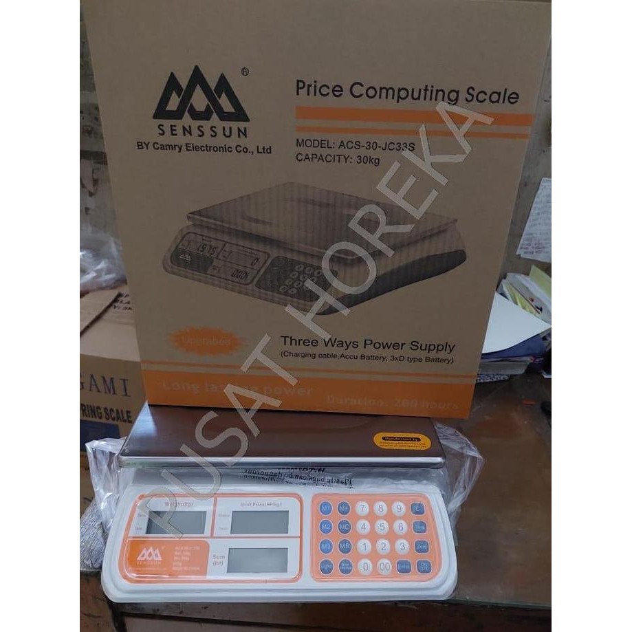 Timbangan Digital Camry Acs -30-Jc33. 30Kg. Promo, Bagus, Murah.