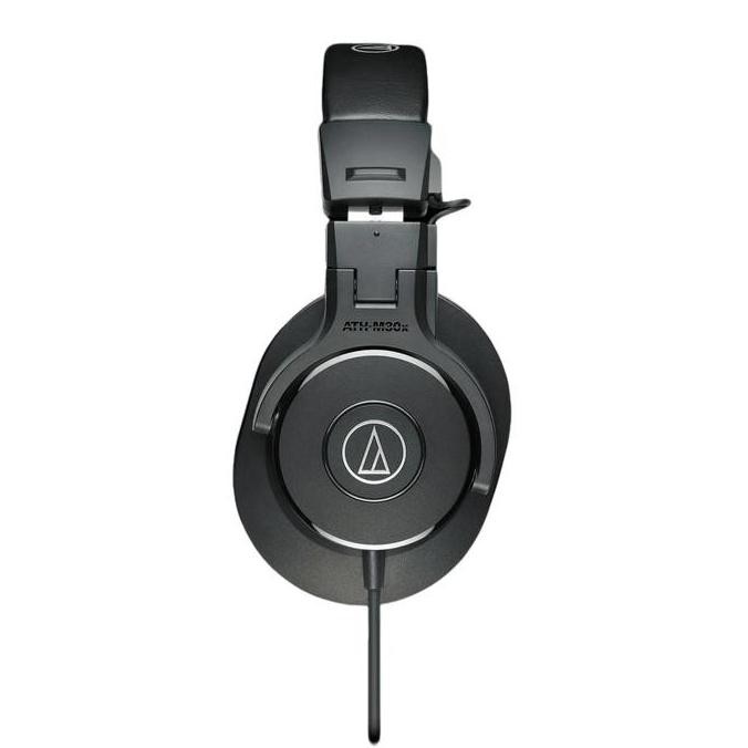 Audio Technica Ath-M30X Professional Studio Monitor Headphones - Hitam New Stok