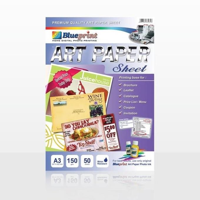 

Ap-A3150 A3 Kertas Art Paper Blueprint Brosur Poster Katalog Majalah Promo
