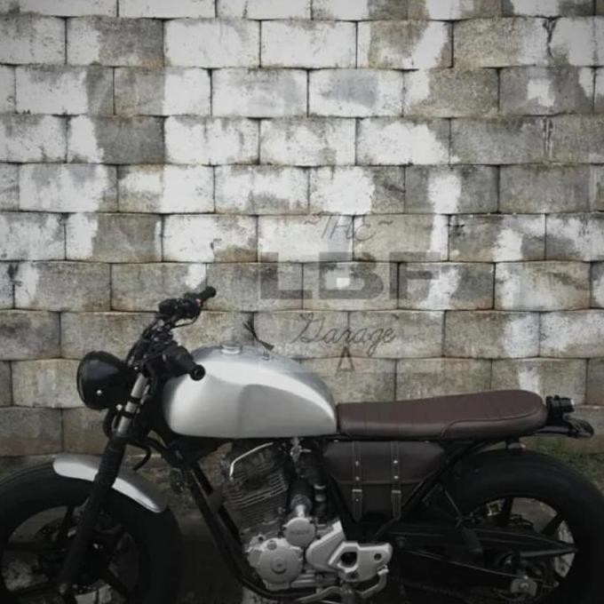 Tas Motor Klasik / Side Bag / Cover Aki Japstyle Chopper Cb100 Moge