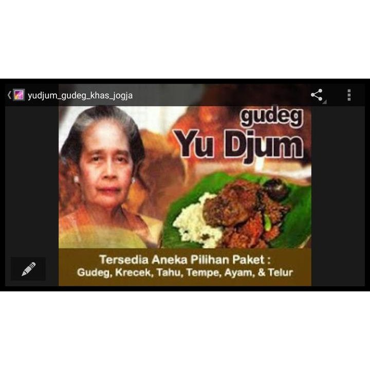 

Terlaris GUDEG YU DJUM JOGJA Paket Gudeg Krecek Paha Atas Telur 5 Butir Best Seller