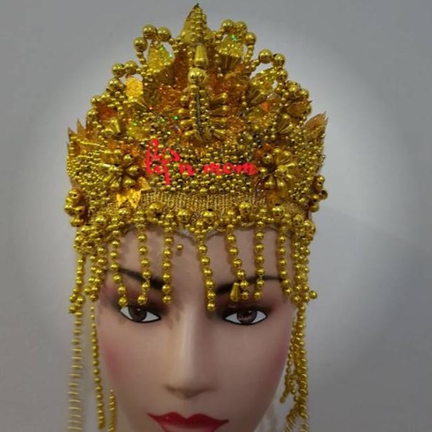 AdB Aksesoris Kepala Mahkota Sunda #siger Sunda Dewasa #burung Mote Anak Sunda Baju Adat Tradisional