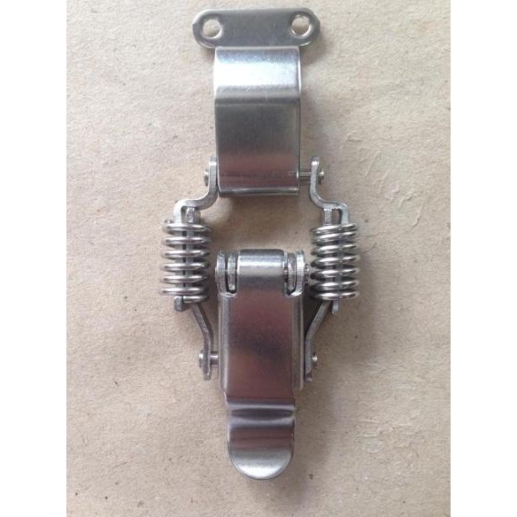 Overval / Kaitan / Kunci Koper Per Plat Kecil (Stainless Steel)