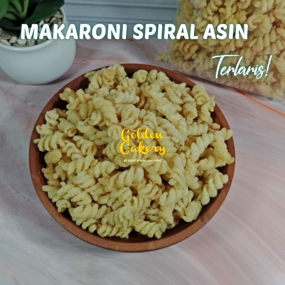 

PJ Pasta Makaroni Spiral Viral Gurih Renyah - 500 GRAM