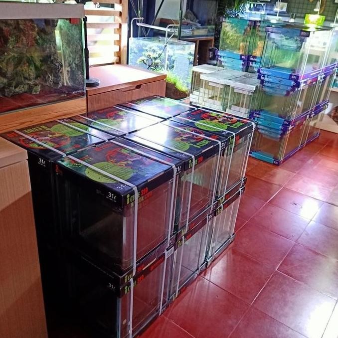 Kandila I-Cube 3 In 1 Aquarium Bending Paket 3Pc