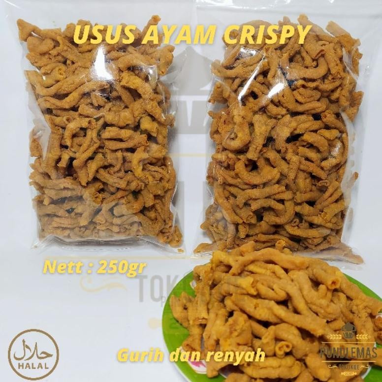 

PJ Usus Ayam Crispy Keripik Usus Ayam Kiloan 250 Gram