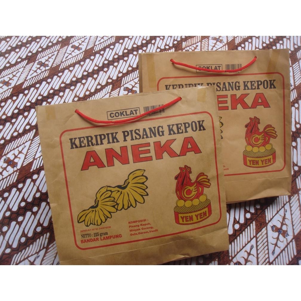 

PJ Keripik Pisang Kepok Aneka sari Rasa 225g " Yenyen " Lampung