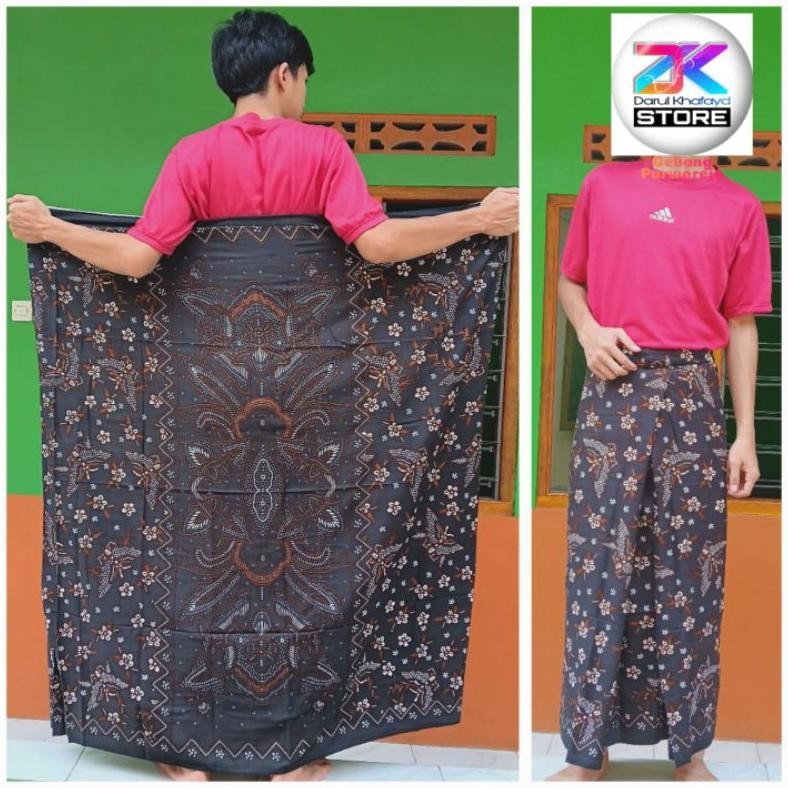Sarung batik modern bahan Katun Prima super Sarung Gus Iqdam Gus Kautsar Sarung motif wayang honocor