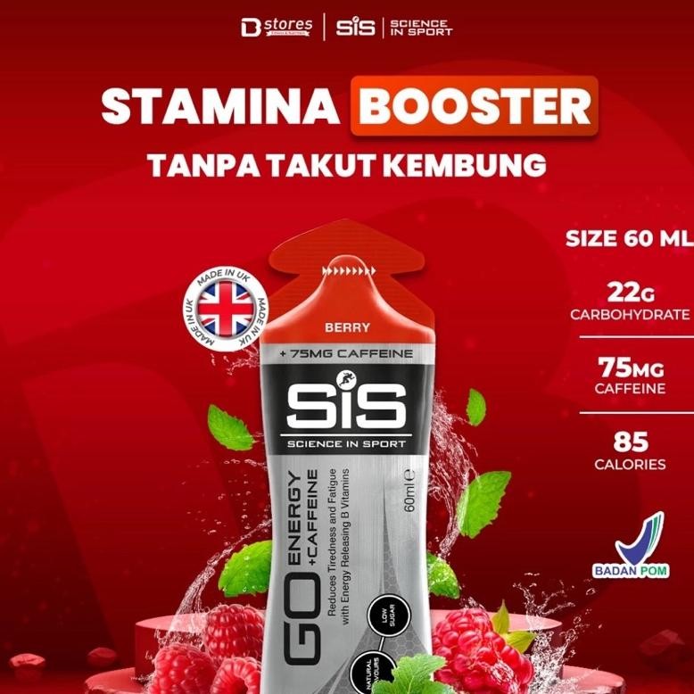 

SiS GO Energy Gel Isotonic + Caffeine 60ml Bstores