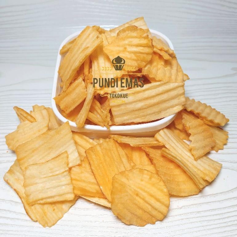 

PJ Keripik Kripik Singkong Chuba Rasa Keju 250gr Kiloan Gurih Renyah