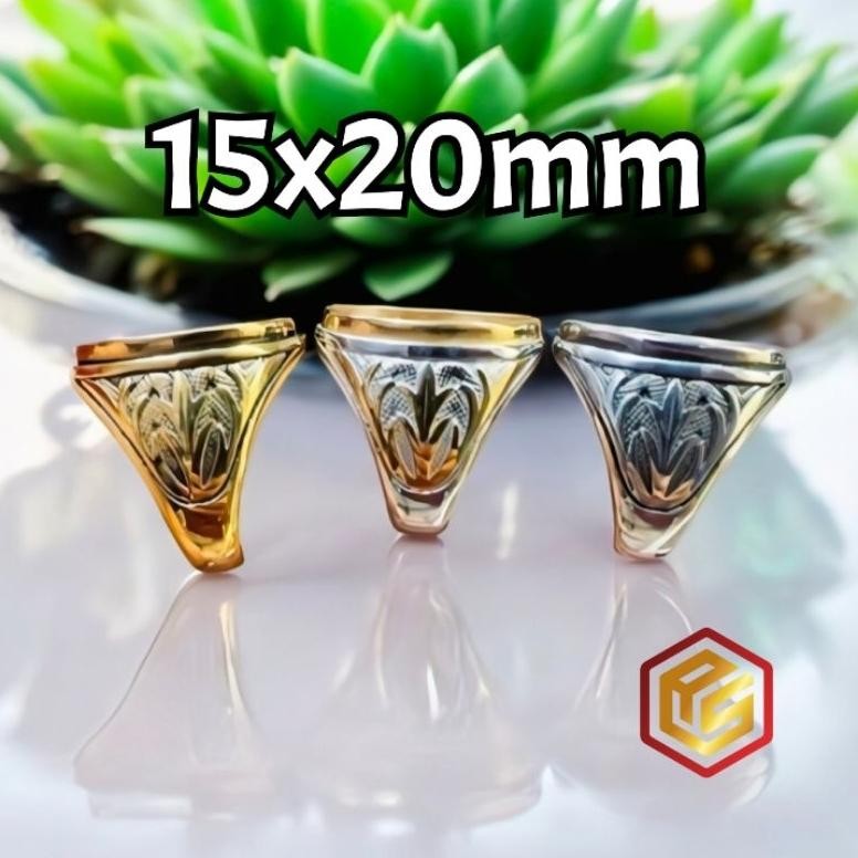 AsT Ikatan Cincin Titanium Tanam 15x20mm -1