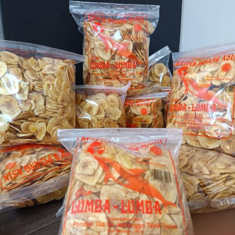

PJ Keripik Kripik Pisang Lumba Lumba 300 gram Oleh Oleh Khas Malang