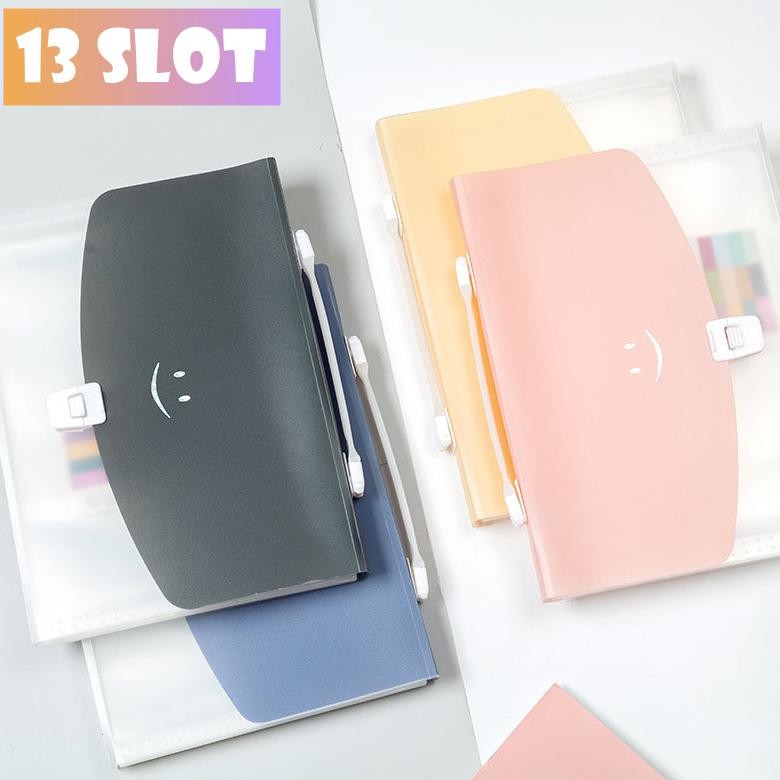 

map plastik dokumen A4 13 slot /Map Folder A4/map Keeper Pocket Lucu / MODEL TAS MP-01