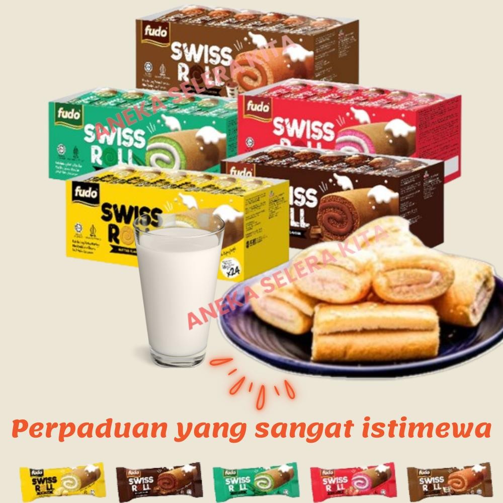 

PJ Fudo Layer Cake & Roll With Cream Flavour Isi 24pcs (Box)