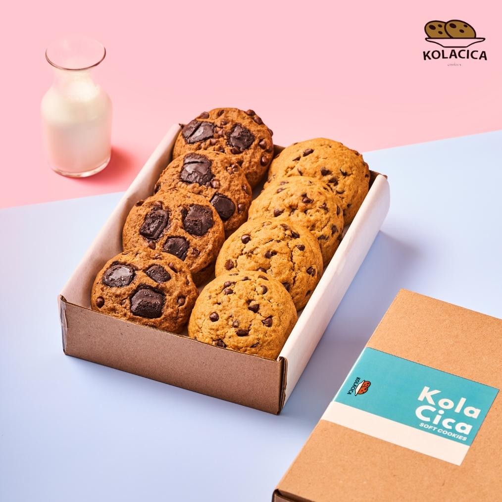 

PJ Soft Baked Cookies Big Box 6 Pcs Renyah Lembut