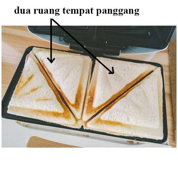 Kris Sandwich Maker Panggangan Roti / Toaster Pemanggang Roti