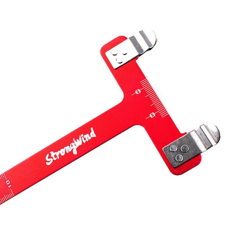 Fismil T - Scale Bow Square Fismil Elong T Gauge Fismil Panahan Topoint  T Gauge / T Scale Penggaris