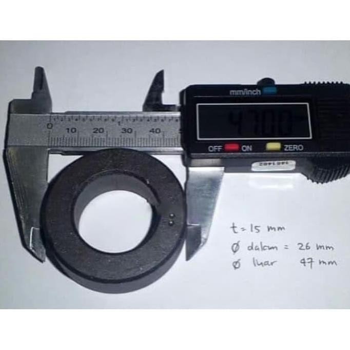 FERRITE CORE TOROID 47X15X26 MM FERIT CINCIN UTK BALUN HF ANTENA