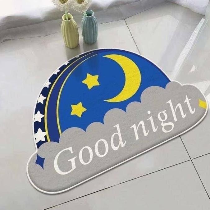 Keset Rumah Keset Bulu Lembut Dan Tebal Aesthetic Premium Quality Import Keset Kaki Korean Style