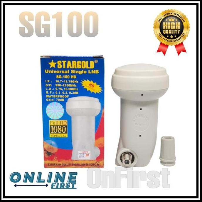 LNB PARABOLA OFFSET KUBAND STARGOLD SG 100-I PREMIUM