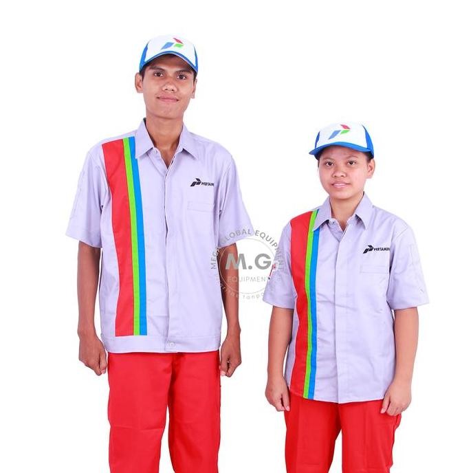 Tersedia Seragam Spbu Pasti Prima Operator, Pengawas, Ob Pertamina Baju Celana