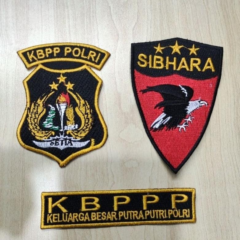 logo bordir kbpp polri pdh AST