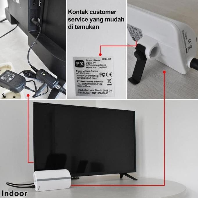 Antena Tv Digital Px Da-5700