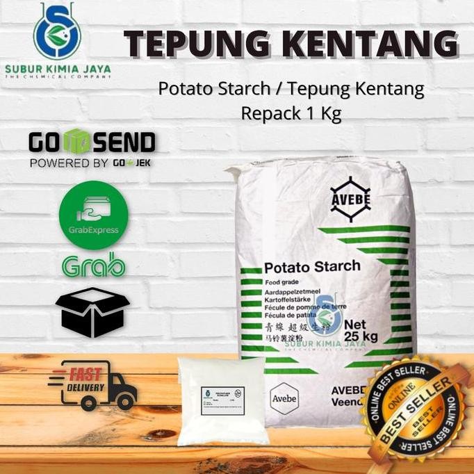 

Tepung Kentang / Potato Starch ex Holland 1 KG