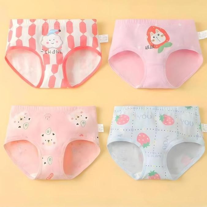 Tersedia Celana Dalam Anak Perempuan /CD Anak Perempuan 1 Lusin /Celana Dalam Anak Cewek 2-13 Tahun 